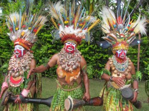 The natives of Papua New Guinea appear to be fierce!